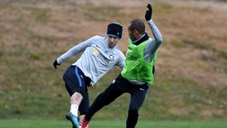 L’Inter si allena ad Appiano: palestra per Icardi. Perisic e Miranda in campo