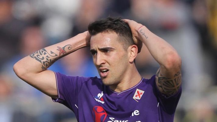 FROSINONE, ITALY - MARCH 20: Falero Matias Vecino of ACF Fiorentina Calcio reacts during the Serie A match between Frosinone Calcio and ACF Fiorentina at Stadio Matusa on March 20, 2016 in Frosinone, Italy. (Photo by Paolo Bruno/Getty Images) Vecino, l’Inter procede per chiudere: si paga la clausola. E al fanta… - immagine 1
