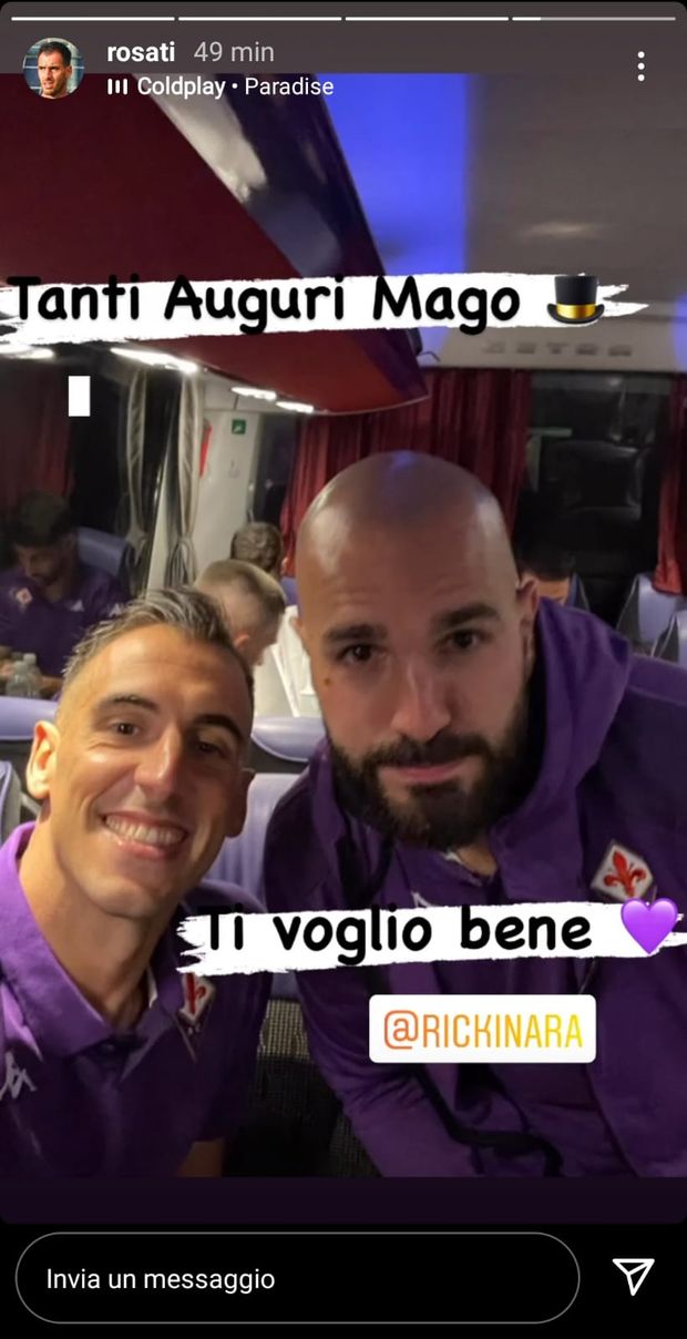 FOTO – 30 candeline per Saponara, ACF e i compagni: “Auguri Mago”- immagine 3