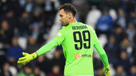 FERRARA, ITALY - NOVEMBER 25: Etrit Berisha of SPAL looks on during the Serie A match between SPAL and Genoa CFC at Stadio Paolo Mazza on November 25, 2019 in Ferrara, Italy.  (Photo by Alessandro Sabattini/Getty Images)
