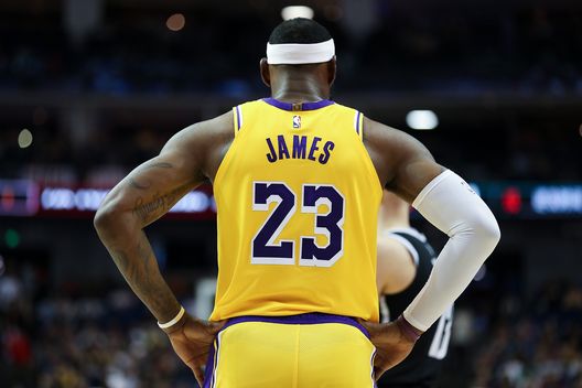 LeBron James, numero 23 dei L.A. Galaxy LeBron James, numero 23 dei L.A. Galaxy