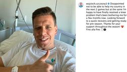 Juve, Szczesny: “Risolto finalmente il problema al ginocchio”