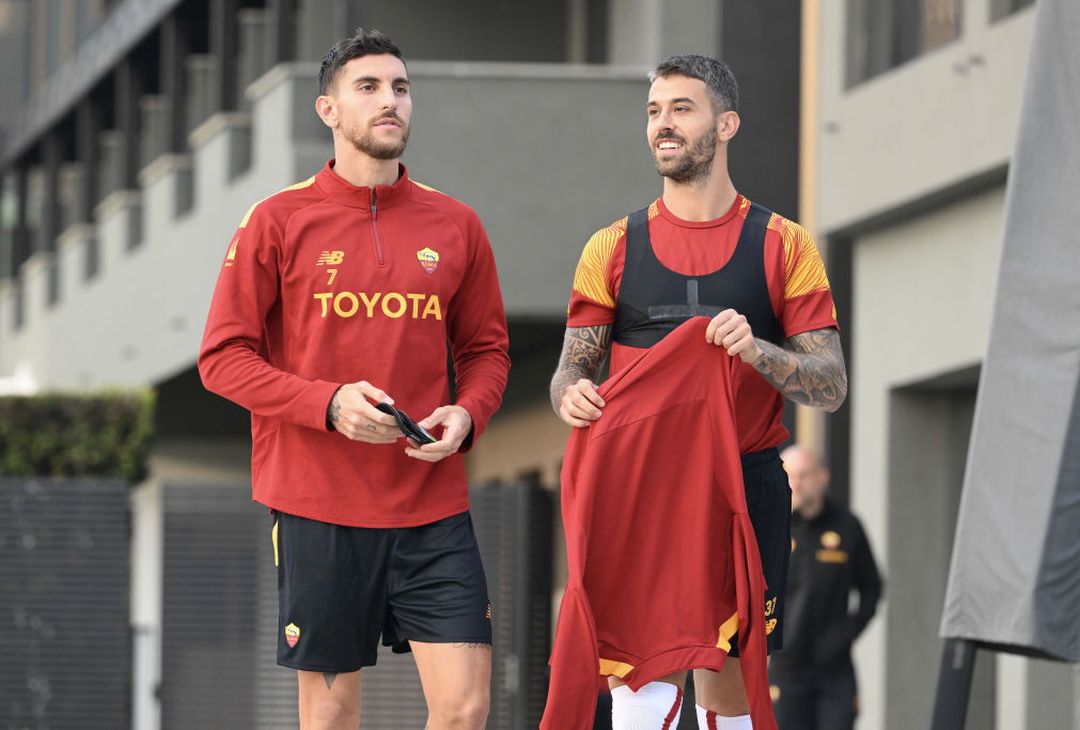 Roma, rifinitura in vista del Bologna: ancora in gruppo Solbakken – FOTO GALLERY - immagine 15