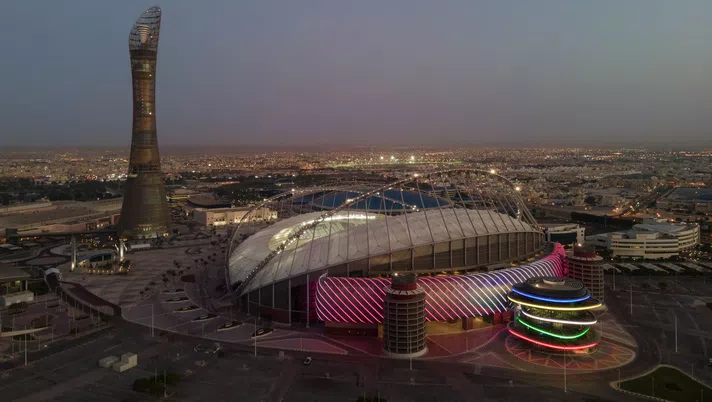 Uno degli stadi del Mondiale di Qatar 2022 (Getty Images)
