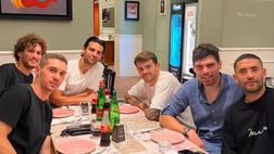 FOTO Palermo, “C’mon”: Pelagotti, De Rose e compagni a cena insieme