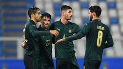 Italia Under 21, 3-0 all’Islanda per le qualificazioni a Euro 2021: Cutrone scatenato