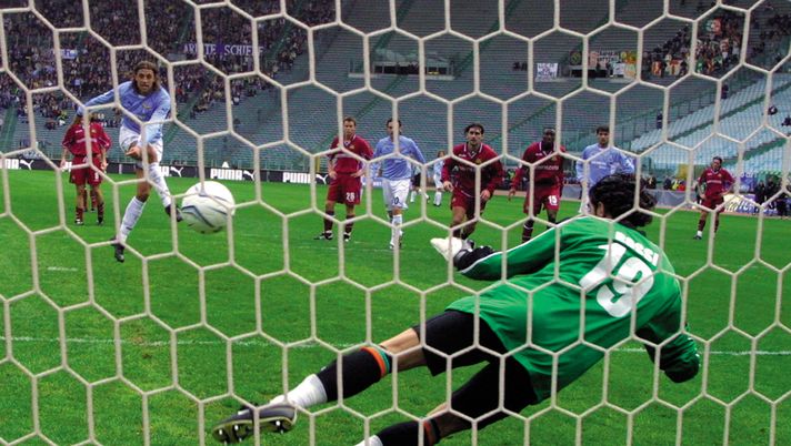 Hernan Crespo contro il Venezia Hernan Crespo contro il Venezia