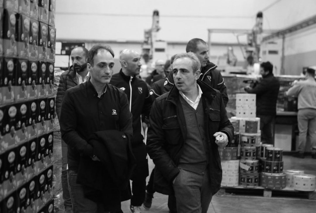  Michele Scapuccin (a sinistra) di Italian Coffee 