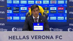 VIDEO Hellas Verona-Roma, Fonseca: “Dzeko fuori? Vi spiego perché”