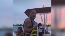 VIDEO – Totti, capodanno alle Maldive: il Parafly però lo preoccupa