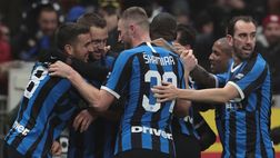 Serie A, Inter-Milan 4-2: i nerazzurri vincono in rimonta. Raggiunta la Juventus in vetta