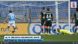 VIDEO Lazio-Crotone 3-2, gol e show all’Olimpico: Milinkovic Savic, Luis Alberto e zona Caicedo! A Cosmi non basta Simy