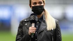 Diletta Leotta all’Allianz Stadium: “La concentrazione è il segreto della forza”