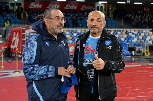 lazio napoli sarri spalletti
