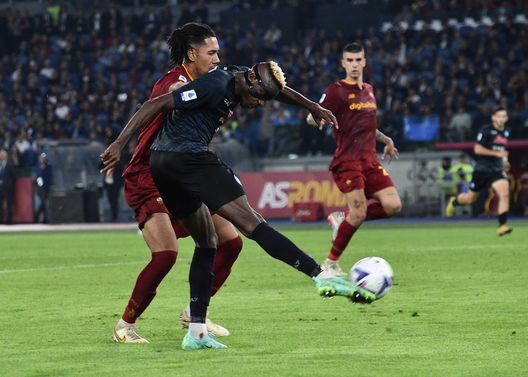 roma napoli (Photo by SSC NAPOLI/SSC NAPOLI via Getty Images) Napoli-Roma, l’andata: Osimhen con un capolavoro regala la gloria agli azzurri- immagine 2