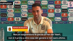 VIDEO Europei 2021, Busquets: “Van der Vaart ha mancato di rispetto alla Spagna”