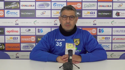 Juve Stabia, Padalino: “Vietato sbagliare, contro il Palermo prova di spessore”. E sugli indisponibili…