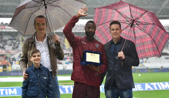 Nicolas Nkoulou - Premiazione Toro News Award 2018 Nicolas Nkoulou - Premiazione Toro News Award 2018
