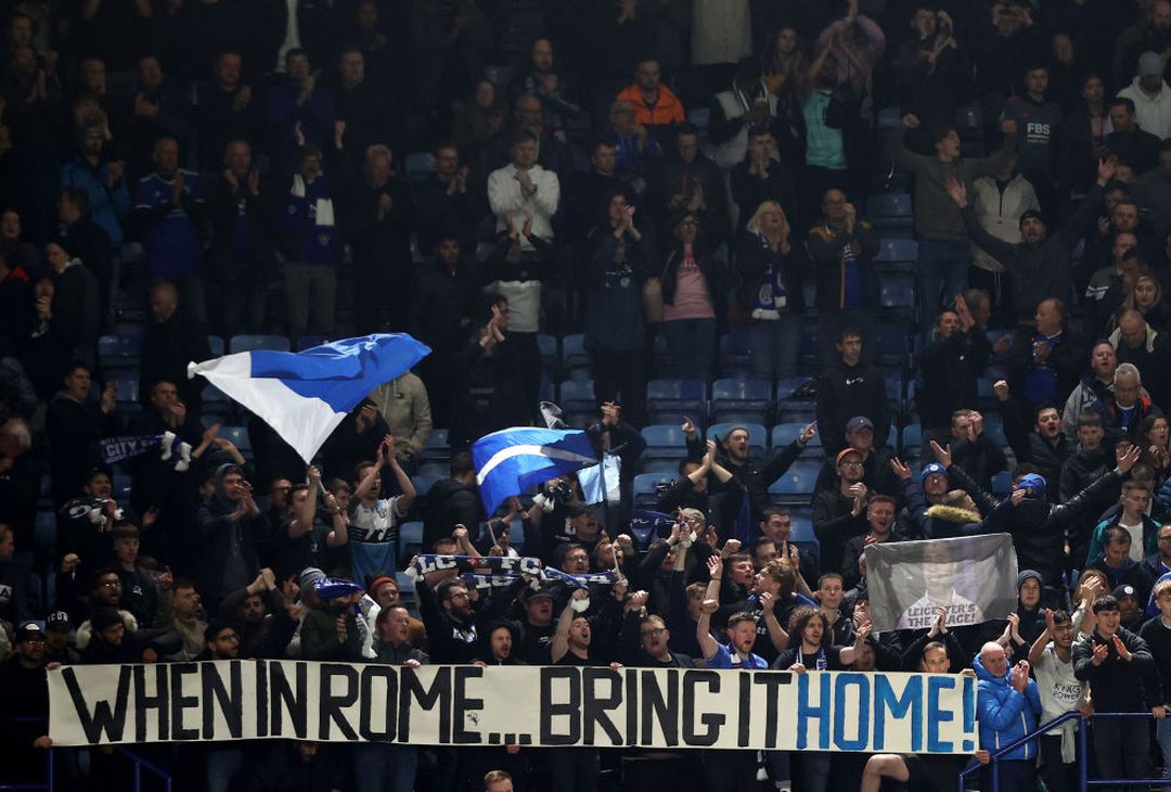 Leicester-Roma 1-1 – FOTO GALLERY - immagine 126