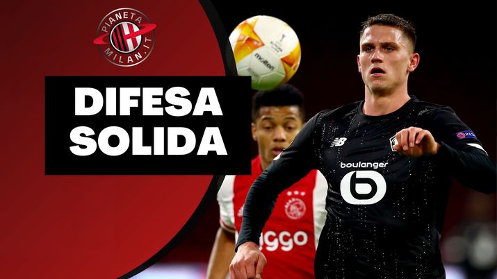 Sven Botman, difensore del Lille che piace al Milan (getty images)