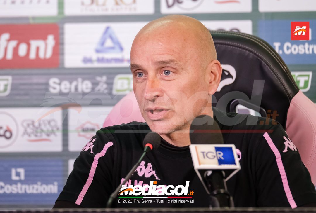 FOTO PALERMO, verso il Modena: Eugenio Corini in conferenza stampa (GALLERY) - immagine 5
