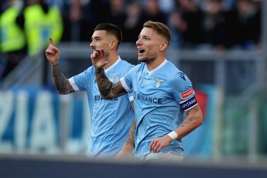 Immobile e Zaccagni Immobile e Zaccagni