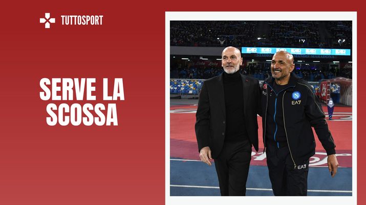 Stefano Pioli Luciano Spalletti allenatori Milan Napoli
