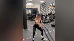 VIDEO / Agustina scatenata in palestra: l’allenamento di lady Lautaro