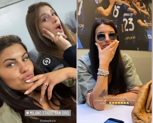 Derby di Coppa Italia, a San Siro c’era anche la presunta fiamma di Vlahovic Derby di Coppa Italia, a San Siro c’era anche la presunta fiamma di Vlahovic - immagine 1