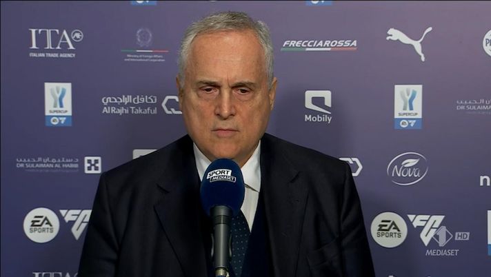 Lotito: “Gesto Mancini? Uno della Lazio non si sarebbe mai permesso. Tudor…” - immagine 1