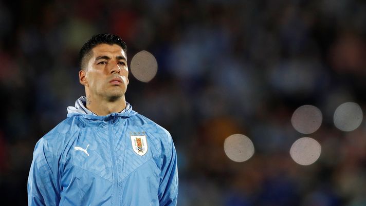 Luis Suarez, attaccante dell'Atletico Madrid (Getty Images) Luis Suarez, attaccante dell'Atletico Madrid