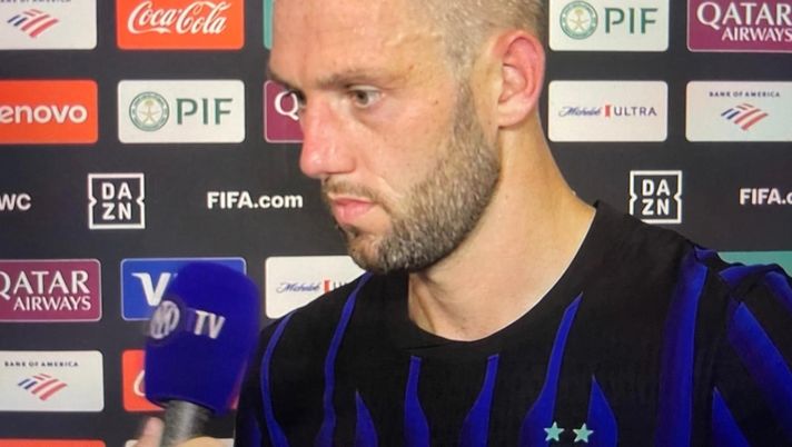 De Vrij a ITV: “Non è stata solo sfortuna, dovevamo fare meglio. Ai tifosi diciamo che…” De Vrij a ITV: “Non è stata solo sfortuna, dovevamo fare meglio. Ai tifosi diciamo che…” - immagine 1