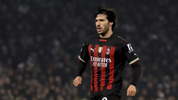 Sandro Tonali, centrocampista del Milan (getty images)