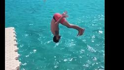 VIDEO – Lisandro Lopez si gode le vacanze in Grecia tra sole e tuffi