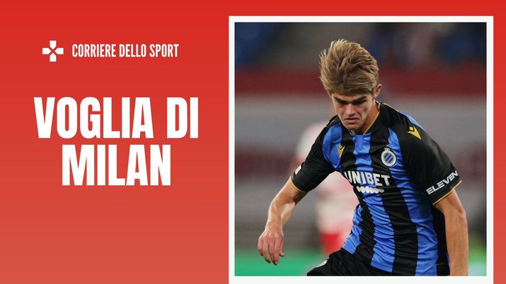 Charles De Ketelaere Bruges Calciomercato AC Milan