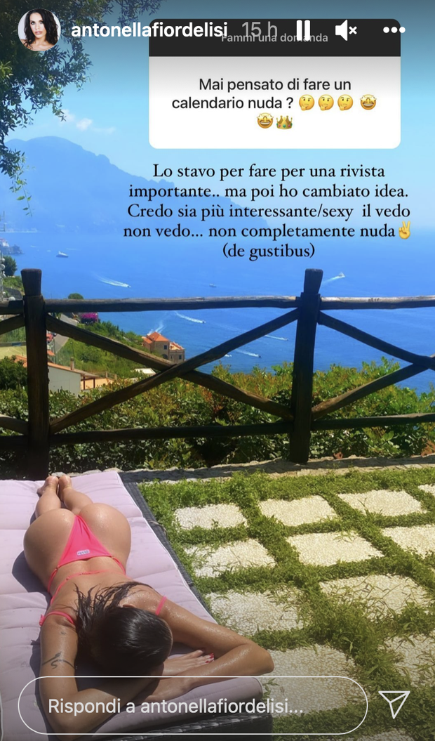 Antonella Fiordelisi: “Calendario nuda? Stavo per farlo. Ma credo sia più sexy…”- immagine 2