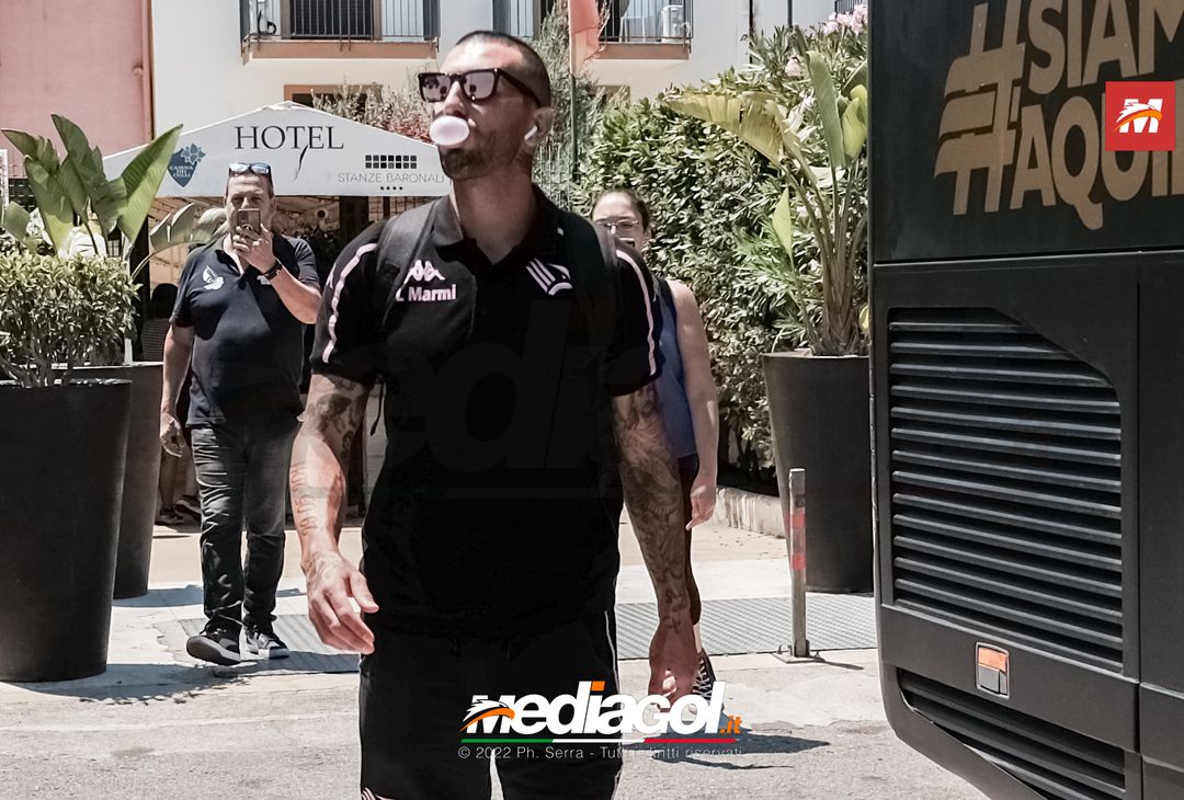 FOTO RITIRO PALERMO, la squadra di Baldini verso l’amichevole col Pisa (Gallery) - immagine 34