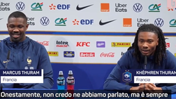 VIDEO / I fratelli Thuram restano spiazzati dalla domanda: la reazione