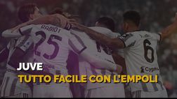 Serie A, Juventus-Empoli 4-0: il film della partita | VIDEO