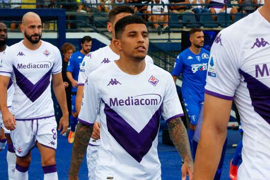 GERMOGLI PH: 21 AGOSTO 2022 EMPOLI STADIO CARLO CASTELLANI SERIE A EMPOLI VS FIORENTINA NELLA FOTO DODO' Borghi: “La Fiorentina mi ha sorpreso. Dodô uno dei terzini più forti in Italia”- immagine 2