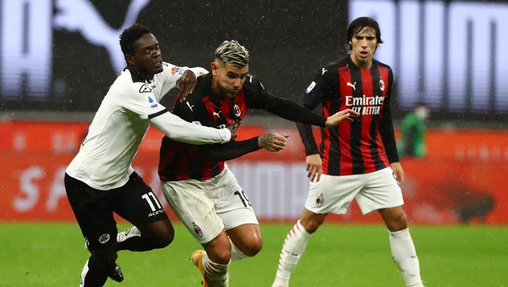 Milan-Spezia Theo Hernández
