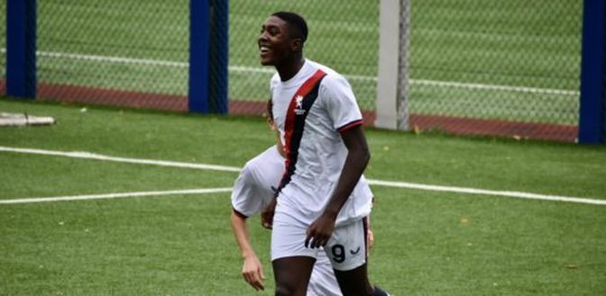 Ndulue-gol per il Genoa Under 16 (foto www.buoncalcioatutti.it) Giovanili, un derby genovese per parte: rissa fra genitori a Bogliasco- immagine 2