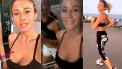 Diletta Leotta, programma di dieta estiva: corsetta con la Fiamingo