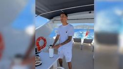 VIDEO/ Di Maria: balletto in barca in attesa della Juve