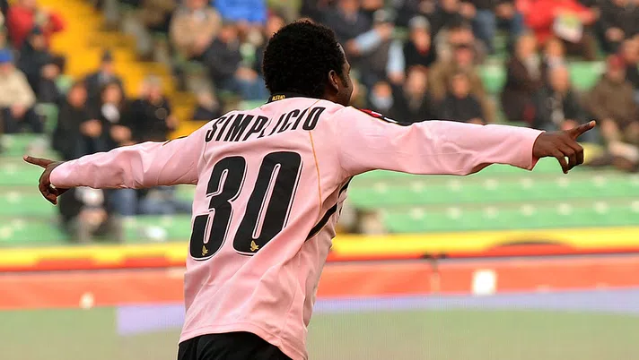 Fabio Simplicio ai tempi del Palermo