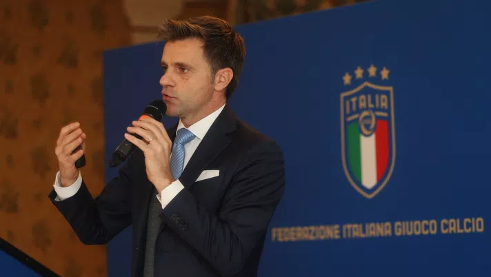 ROME, ITALY - NOVEMBER 19:  Nicola Rizzoli of AIA attends the Italian Football Federation ( FIGC) and Italian Association Referees (AIA) press conference at 'Hotel dei Principi' on November 19, 2019 in Rome, Italy.  (Photo by Paolo Bruno/Getty Images)