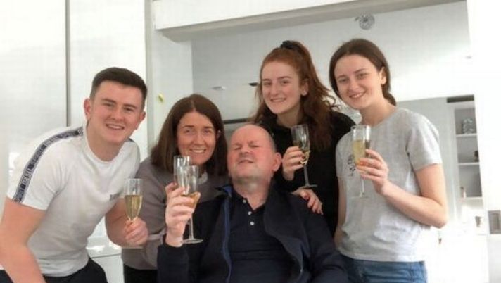 Sean Cox in famiglia 