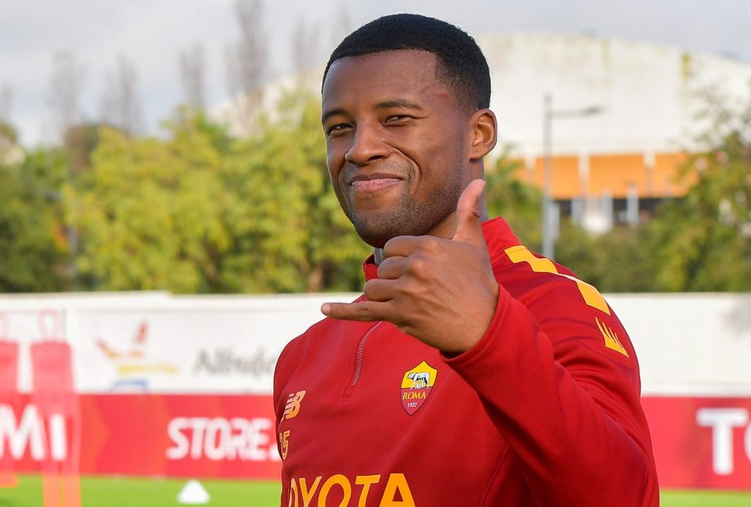 Roma, c’è Wijnaldum in gruppo. E torna anche Rui Patricio – FOTO GALLERY - immagine 59