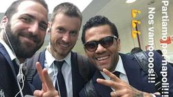 NAPOLI – La Juventus è arrivata a Napoli, mercoledì è attesa dal ritorno della semifinale di