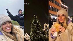 Diletta Leotta e Karius fanno sul serio, dalle spiagge ai mercatini di Natale: inseparabili!